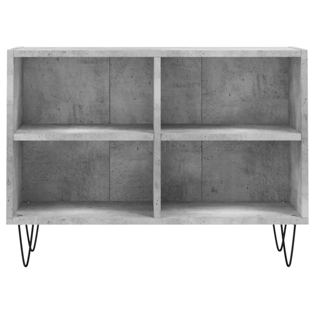 TV ormarić siva boja betona 69,5x30x50 cm konstruirano drvo