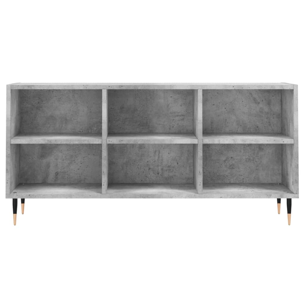 TV ormarić siva boja betona 103,5x30x50 cm konstruirano drvo
