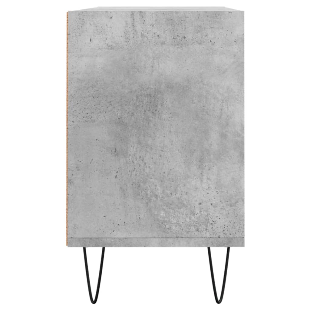 TV ormarić siva boja betona 103,5x30x50 cm konstruirano drvo