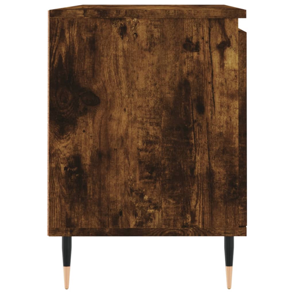 TV ormarić boja dimljenog hrasta 104x35x50 cm konstruirano drvo