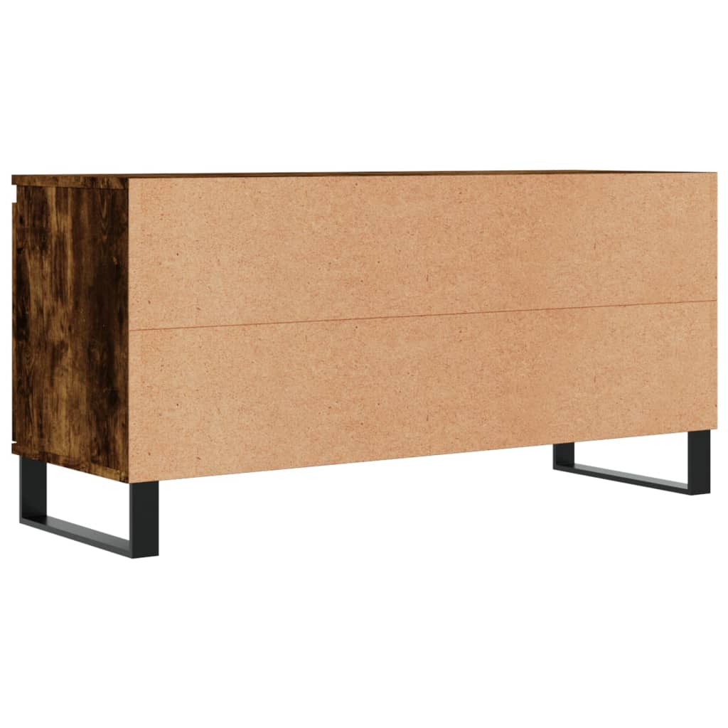 TV ormarić boja dimljenog hrasta 104x35x50 cm konstruirano drvo