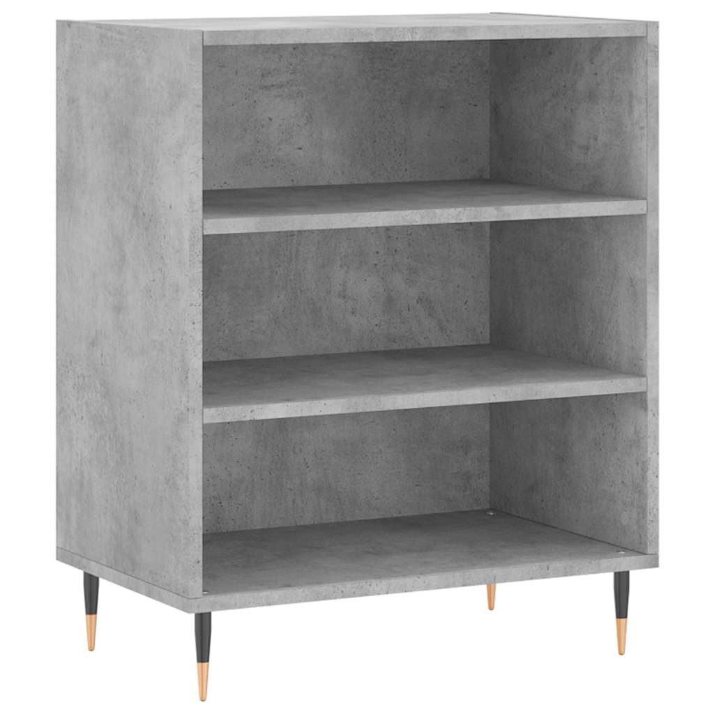 Komoda siva boja betona 57 x 35 x 70 cm od konstruiranog drva