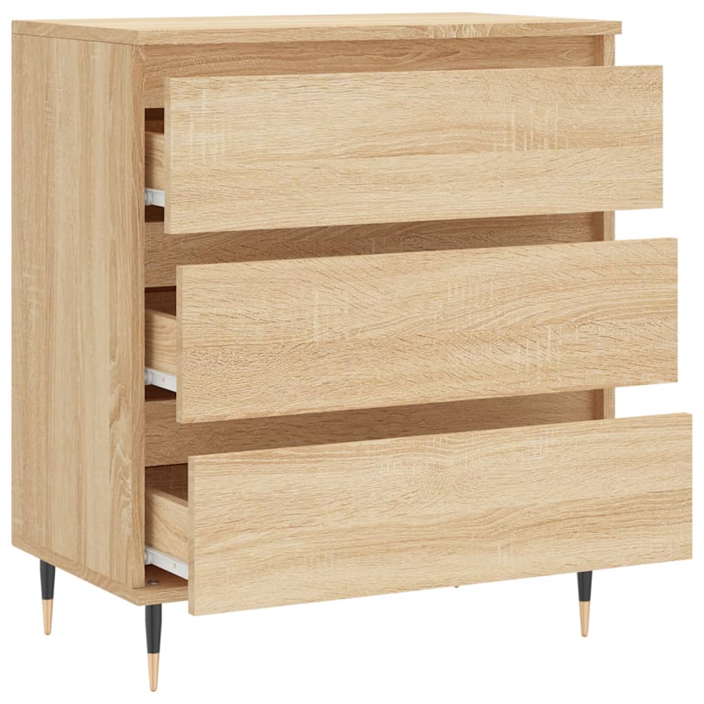 Komoda boja hrasta sonome 60 x 35 x 70 cm od konstruiranog drva