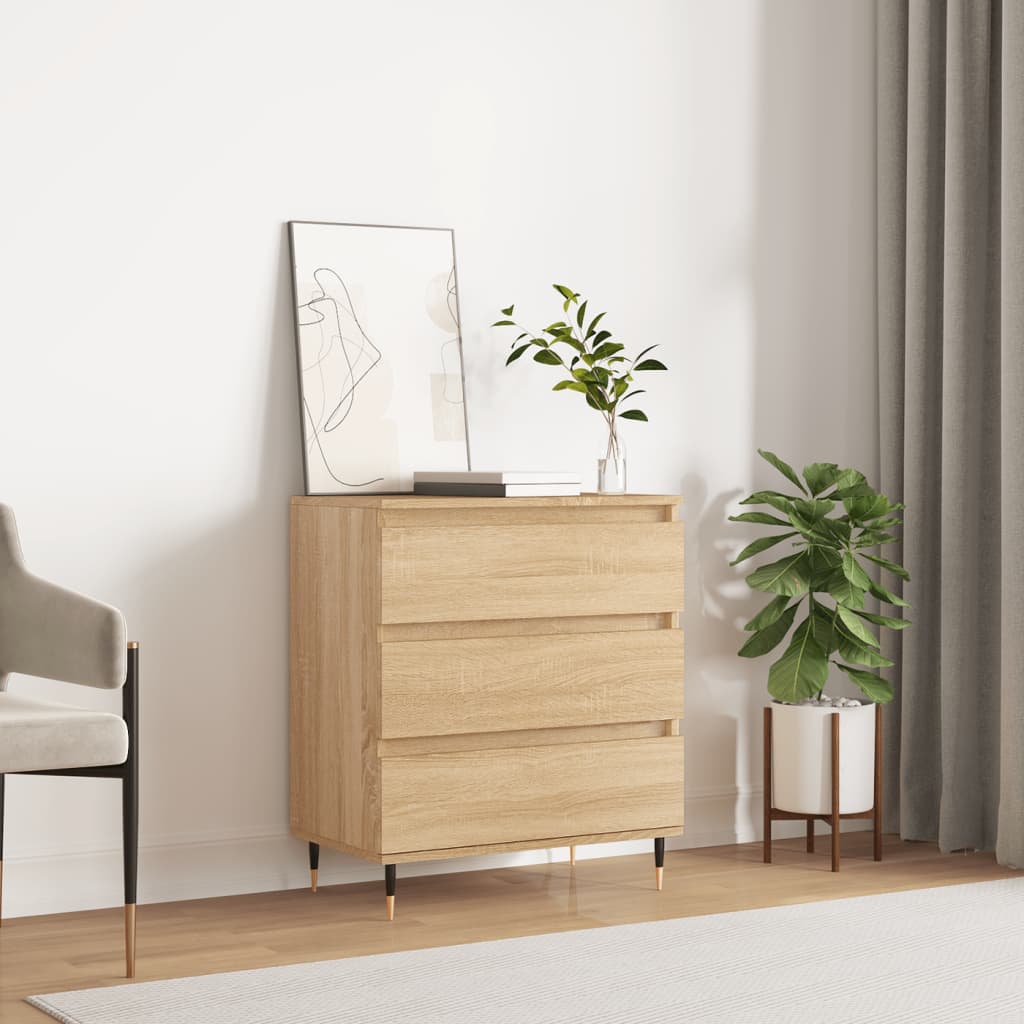 Komoda boja hrasta sonome 60 x 35 x 70 cm od konstruiranog drva