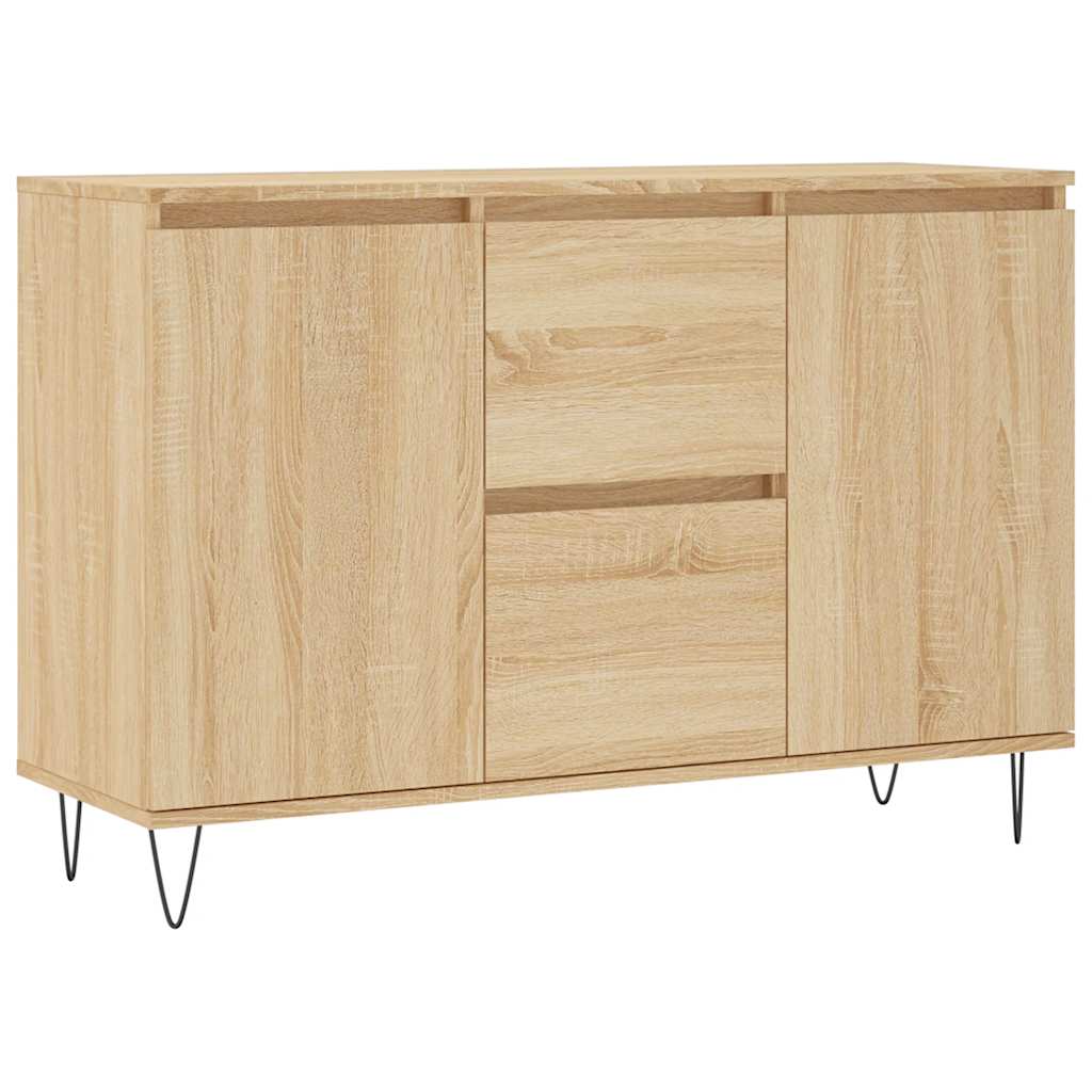 Komoda boja hrasta sonome 101,5x35x70 cm od konstruiranog drva