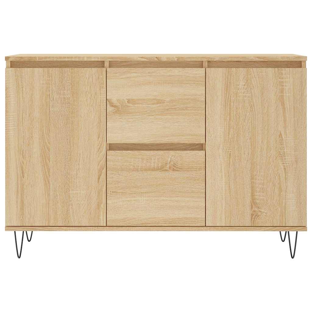 Komoda boja hrasta sonome 101,5x35x70 cm od konstruiranog drva