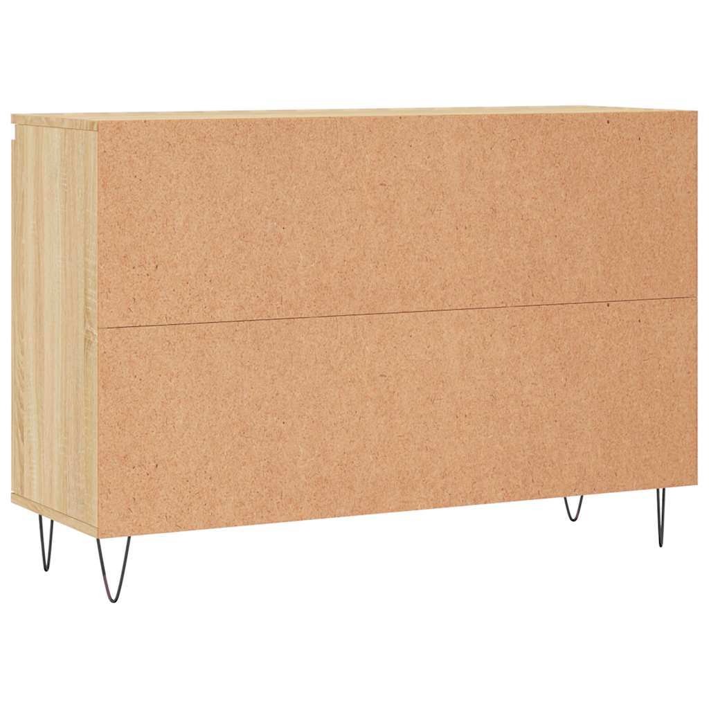 Komoda boja hrasta sonome 101,5x35x70 cm od konstruiranog drva