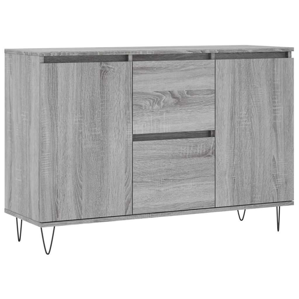 Komoda boja hrasta sonome 101,5x35x70 cm konstruirano drvo