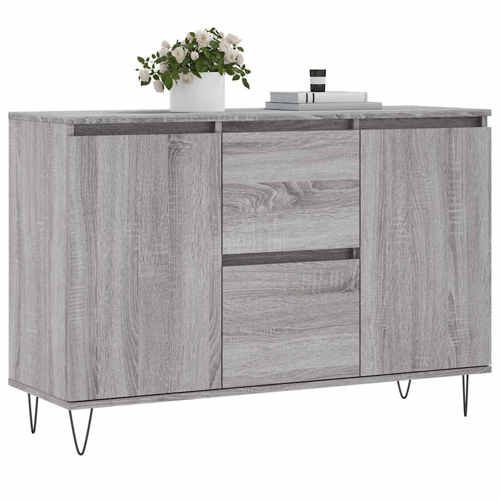 Komoda boja hrasta sonome 101,5x35x70 cm konstruirano drvo