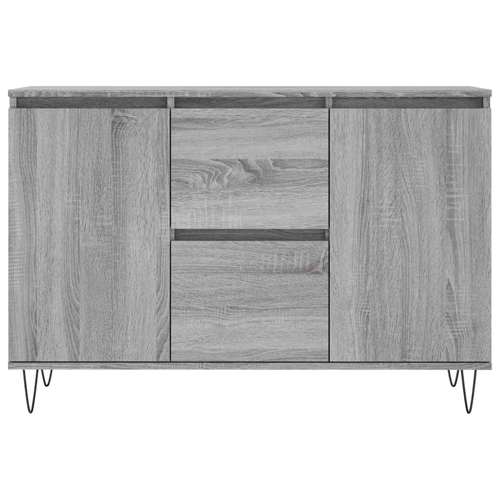 Komoda boja hrasta sonome 101,5x35x70 cm konstruirano drvo
