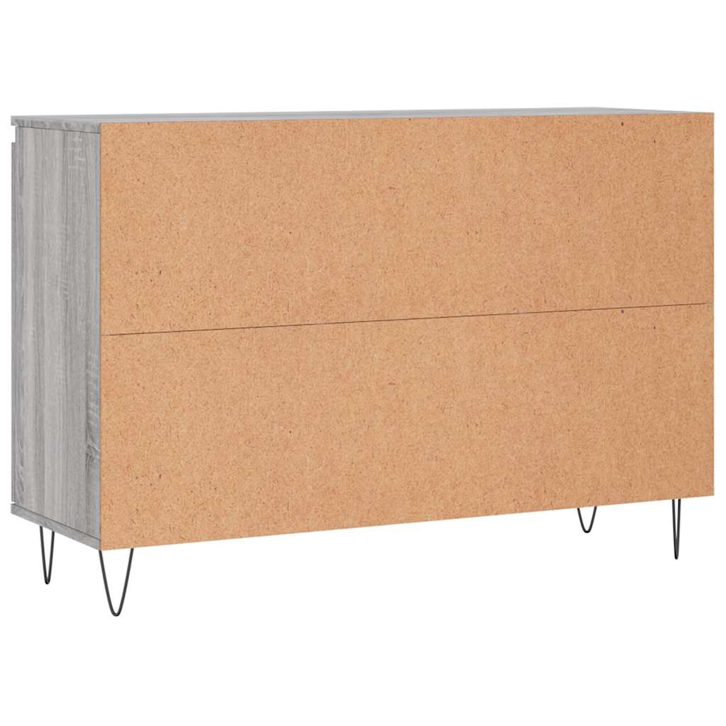 Komoda boja hrasta sonome 101,5x35x70 cm konstruirano drvo