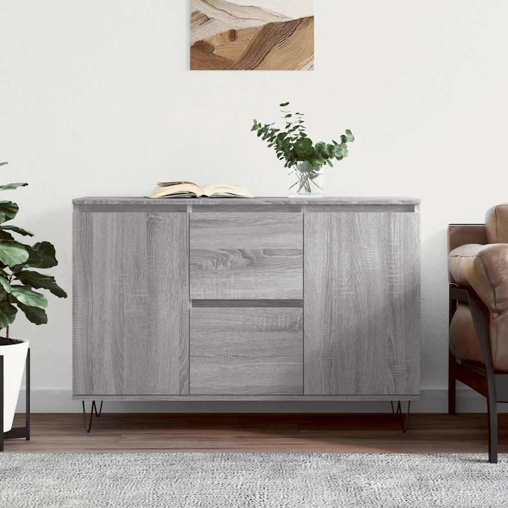 Komoda boja hrasta sonome 101,5x35x70 cm konstruirano drvo
