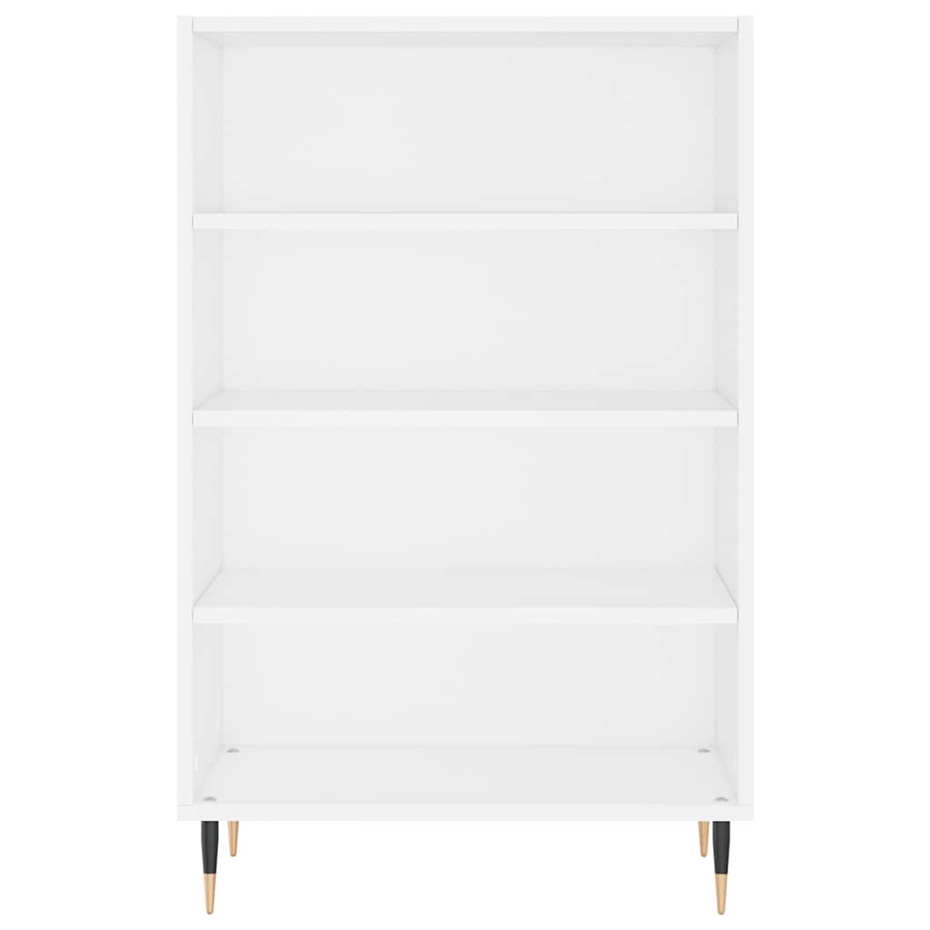 Visoka komoda bijela 57 x 35 x 90 cm od konstruiranog drva