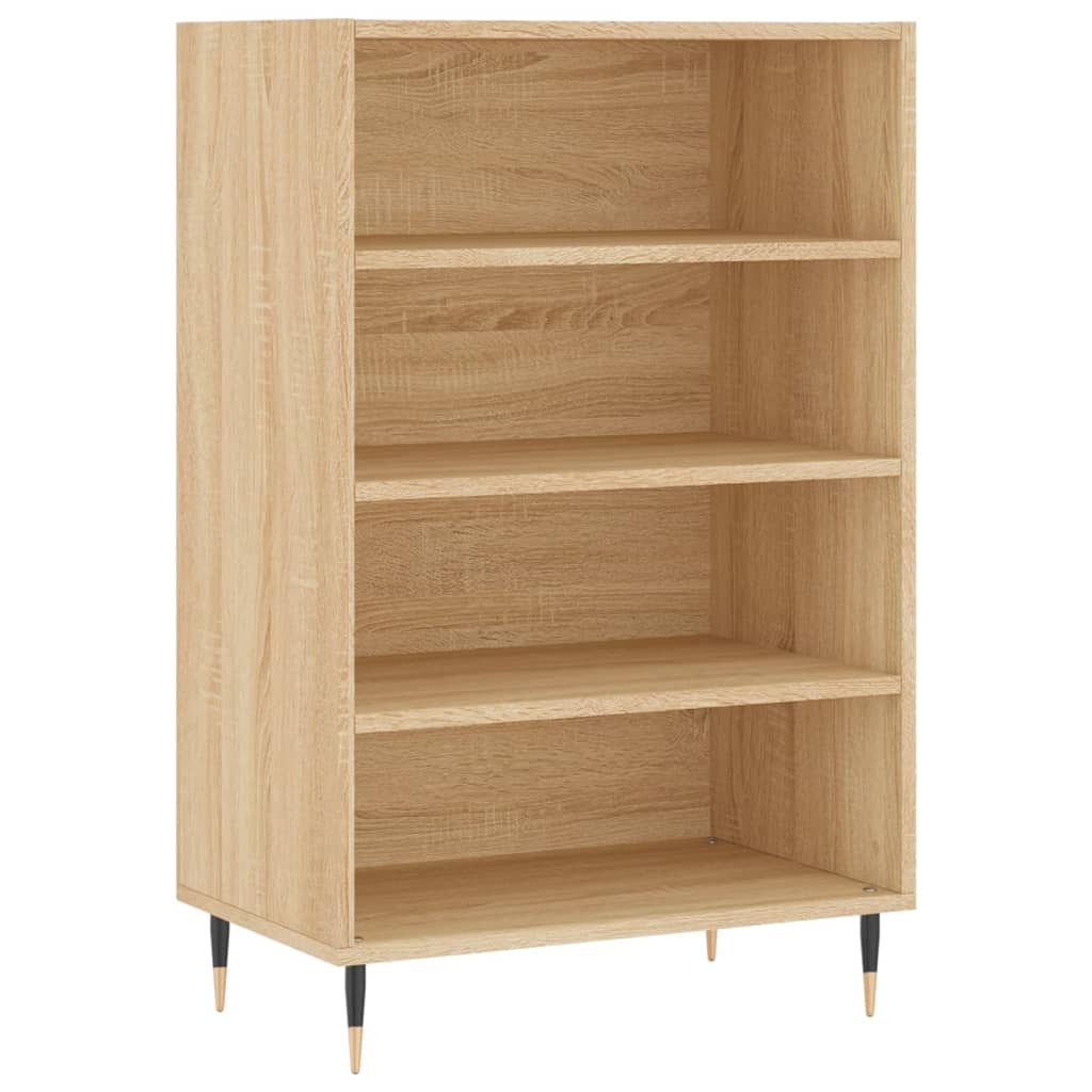 Visoka komoda boja hrasta sonome 57x35x90 cm konstruirano drvo
