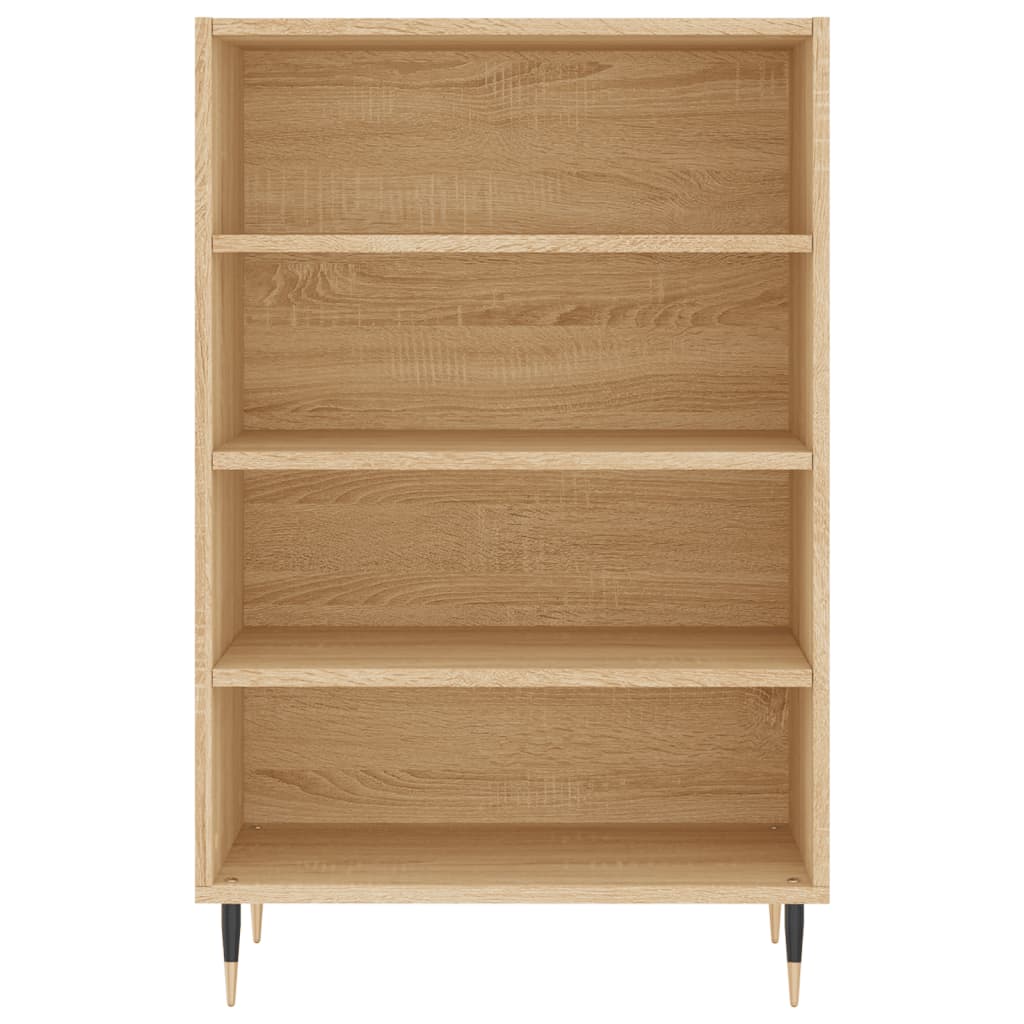 Visoka komoda boja hrasta sonome 57x35x90 cm konstruirano drvo