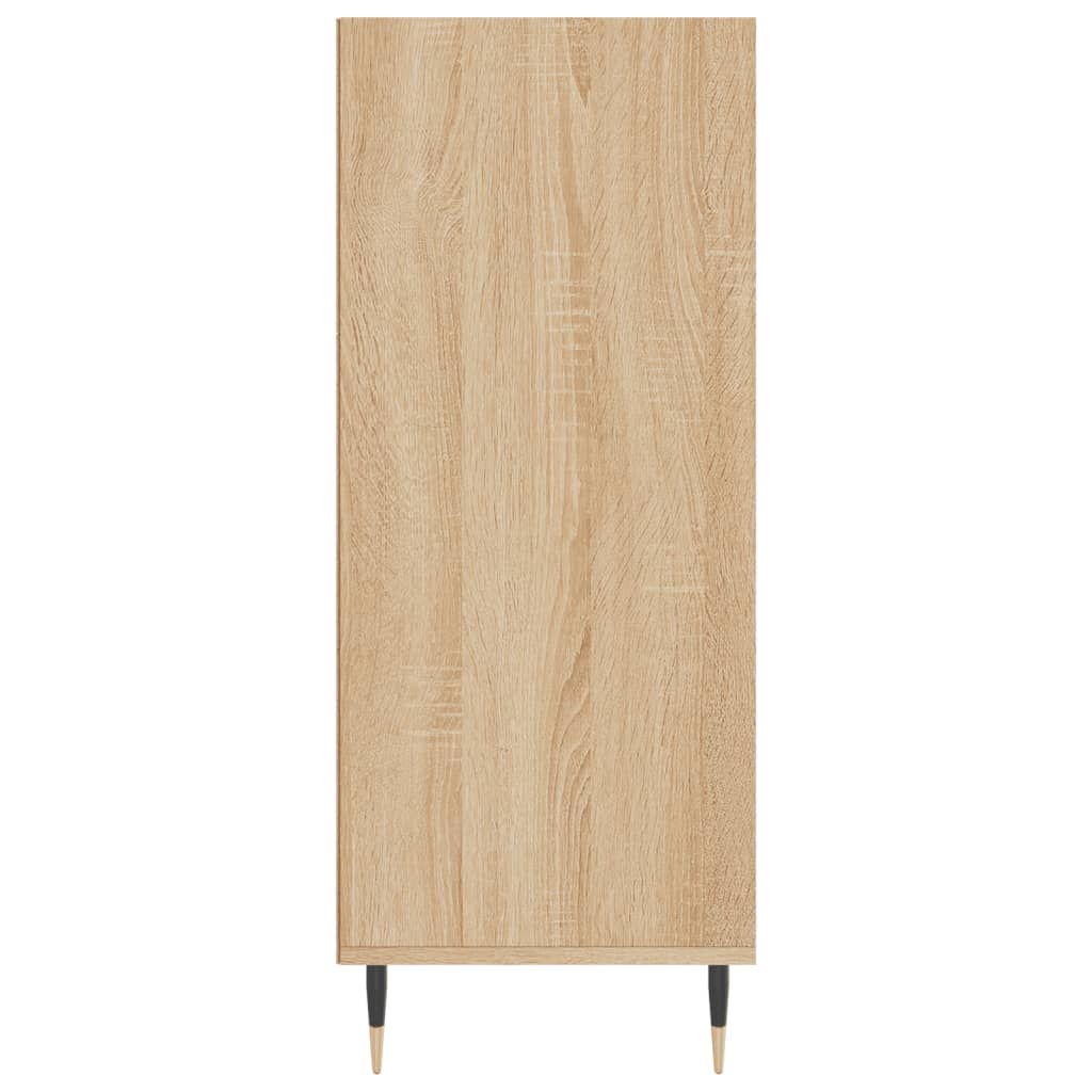Visoka komoda boja hrasta sonome 57x35x90 cm konstruirano drvo