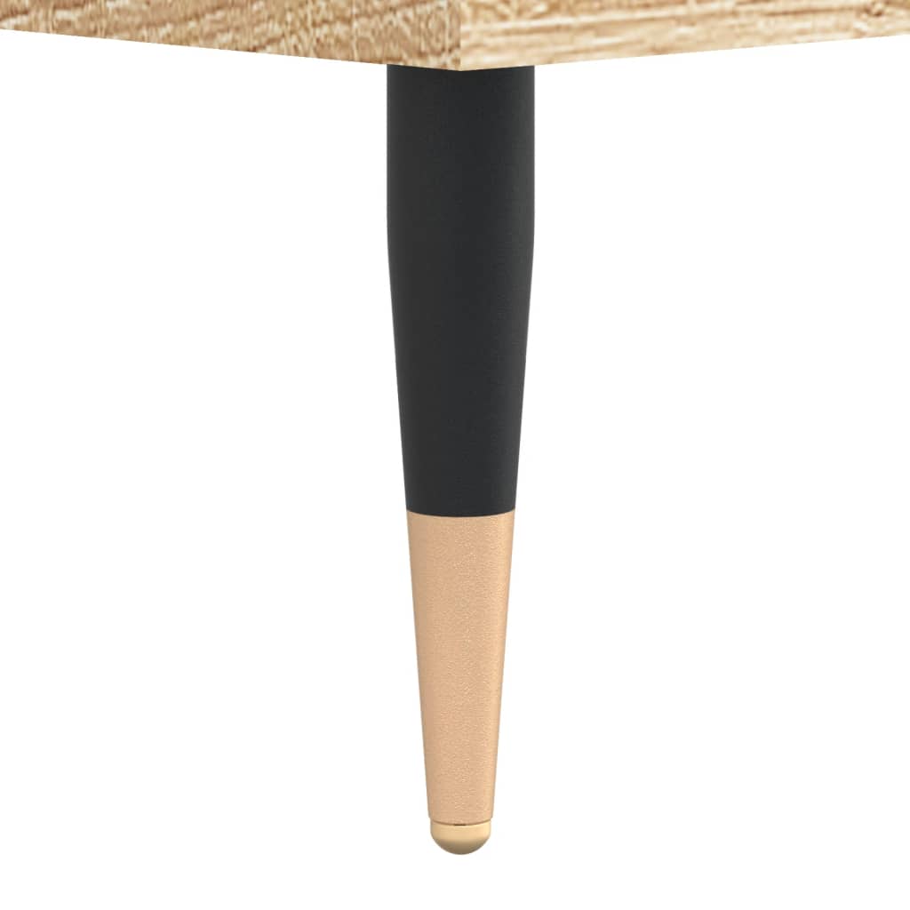 Visoka komoda boja hrasta sonome 57x35x90 cm konstruirano drvo