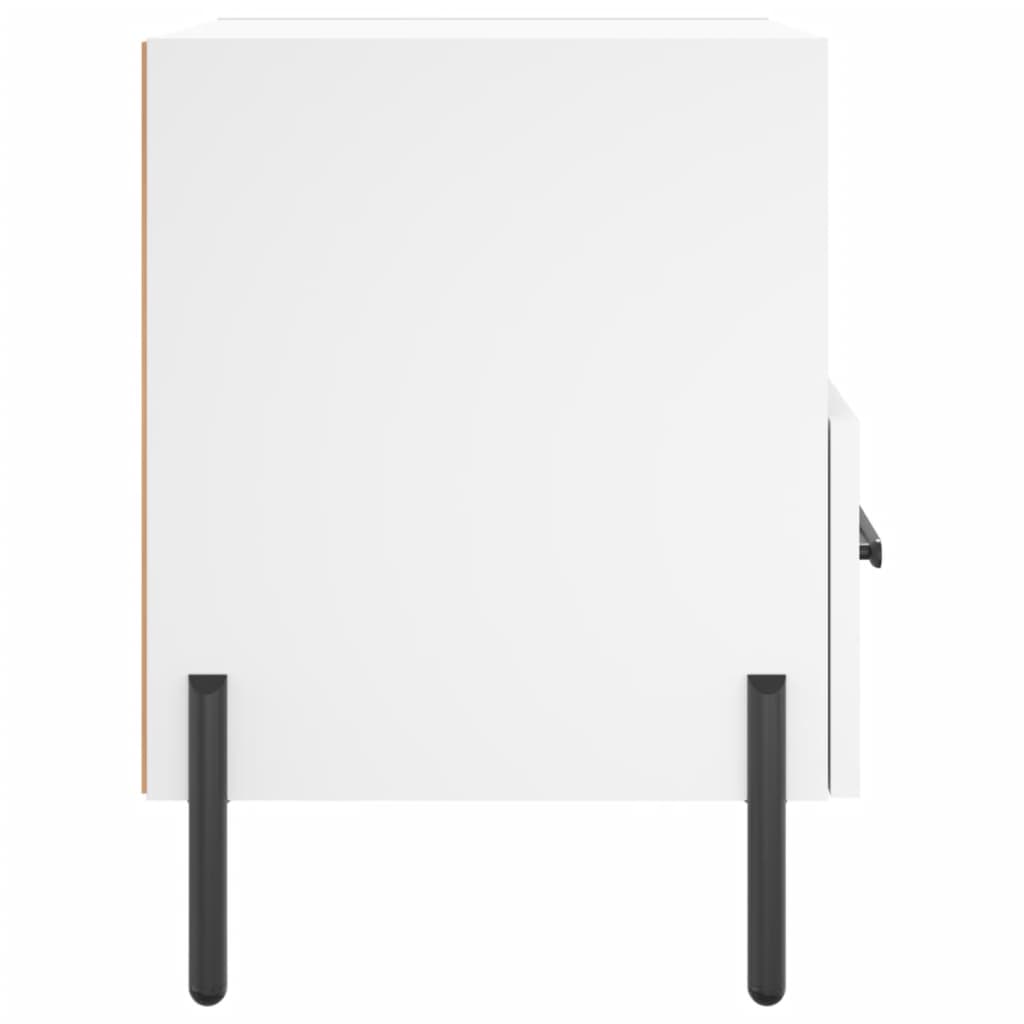 Noćni ormarići 2 kom bijeli 40x35x47,5 cm od konstruiranog drva