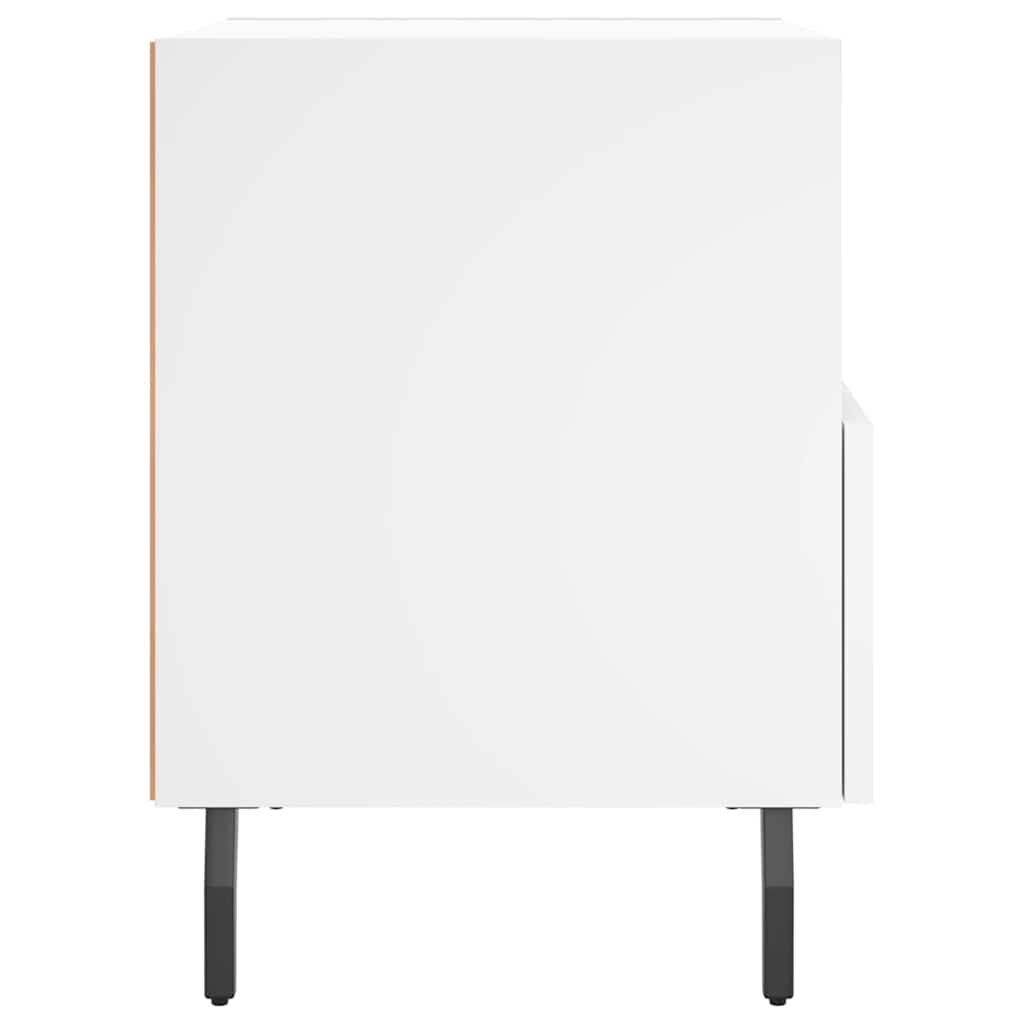 Noćni ormarići 2 kom bijeli 40x35x47,5 cm od konstruiranog drva