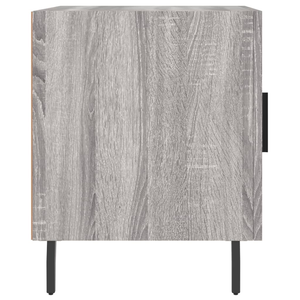Noćni ormarići 2 kom boja hrasta 40x40x50 cm konstruirano drvo