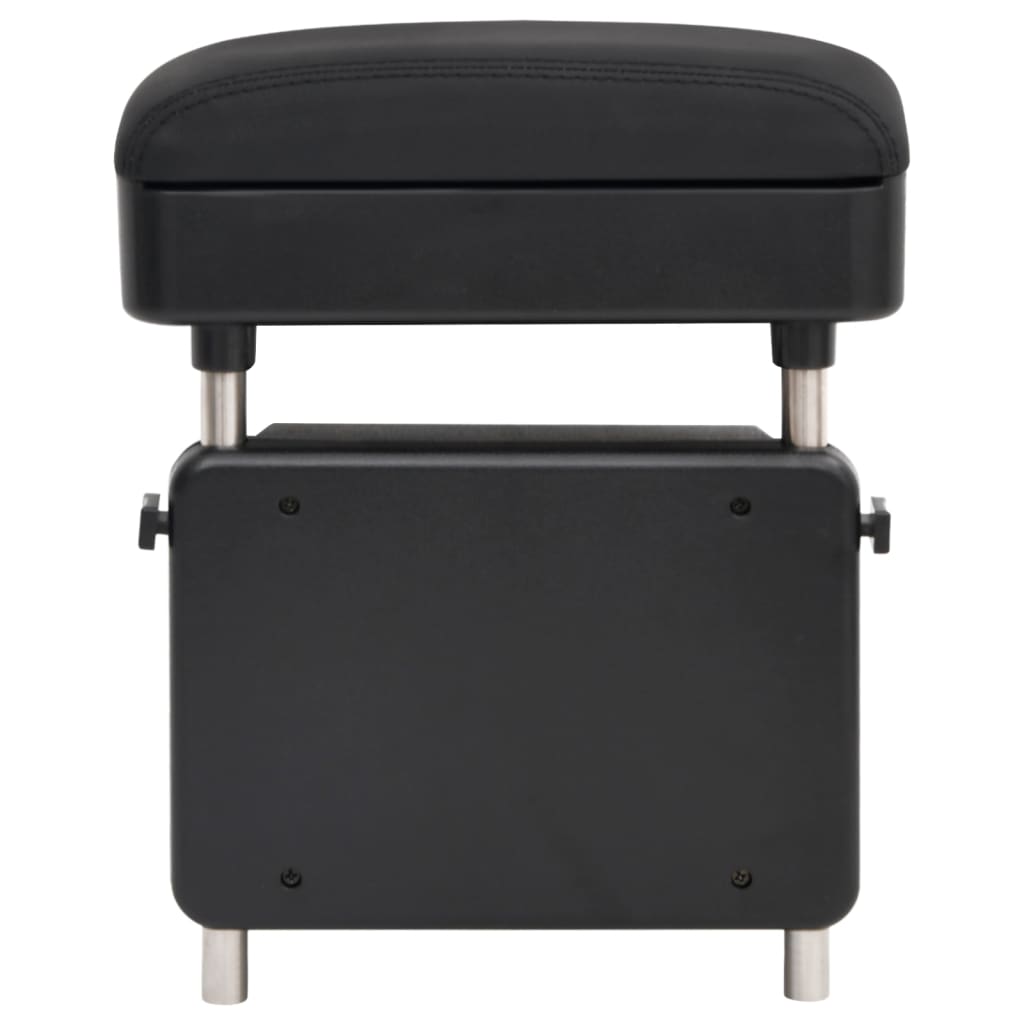 Naslon za ruke za automobil crni 23 x 8 x (30 - 38) cm ABS