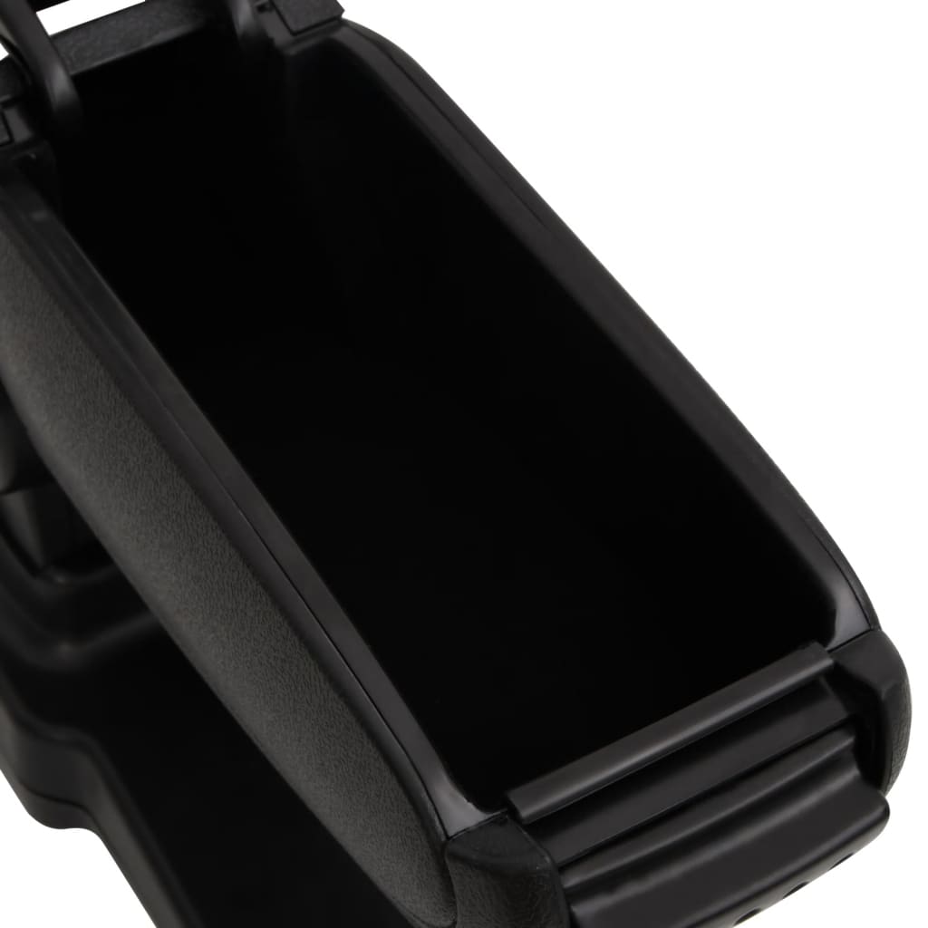 Naslon za ruke za automobil crni 14,5 x 32 x (27 - 46) cm ABS