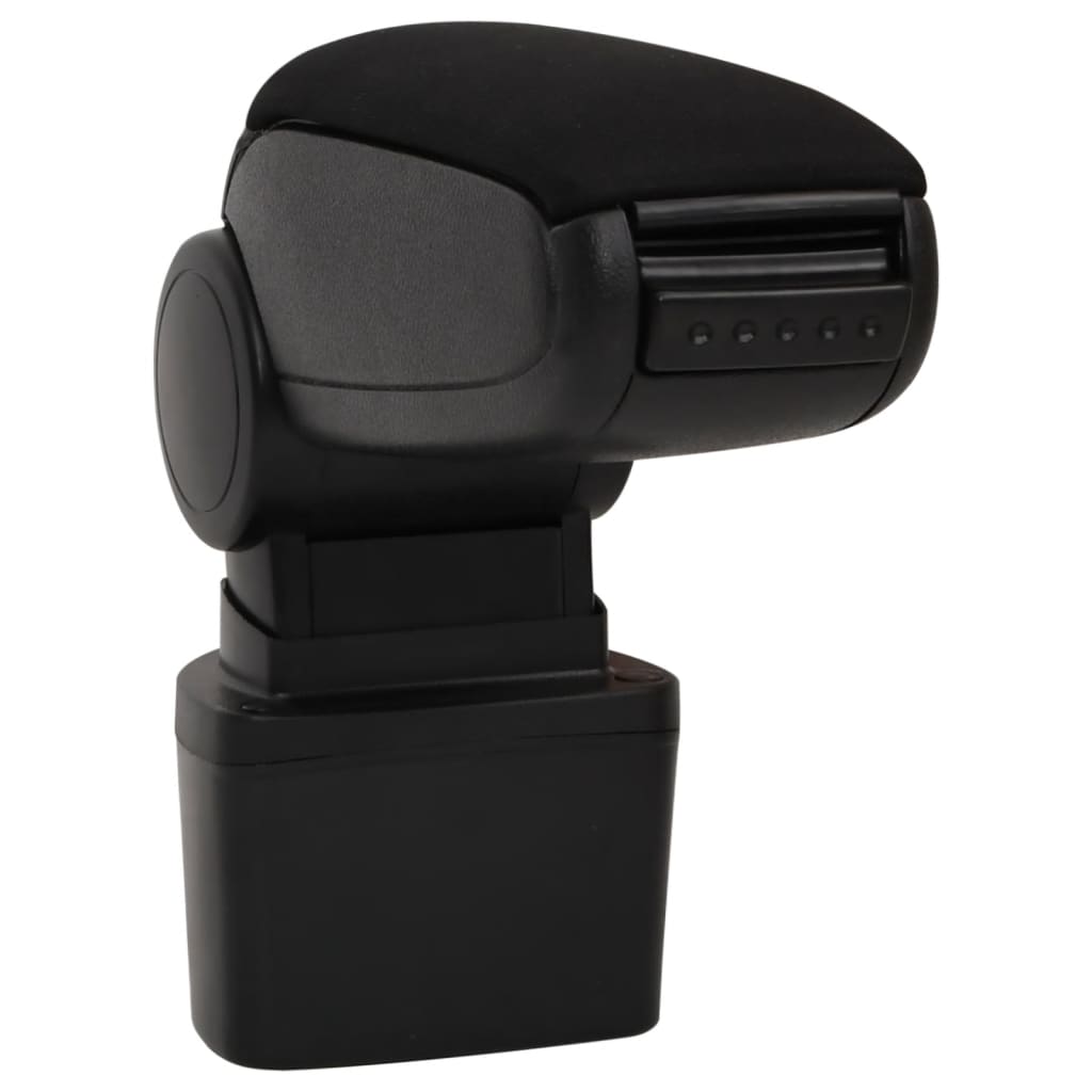 Naslon za ruke za automobil crni 14,5 x 31,5 x (30 - 48) cm ABS