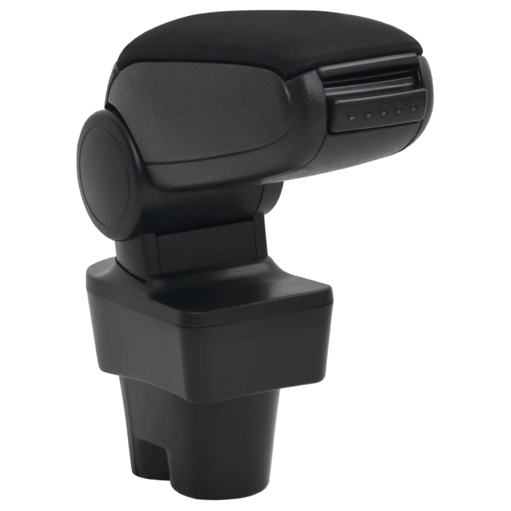 Naslon za ruke za automobil crni 12 x 36 x (33,5 - 48) cm ABS