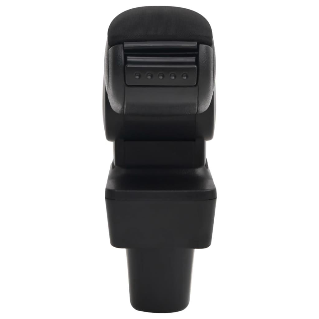 Naslon za ruke za automobil crni 12 x 36 x (33,5 - 48) cm ABS