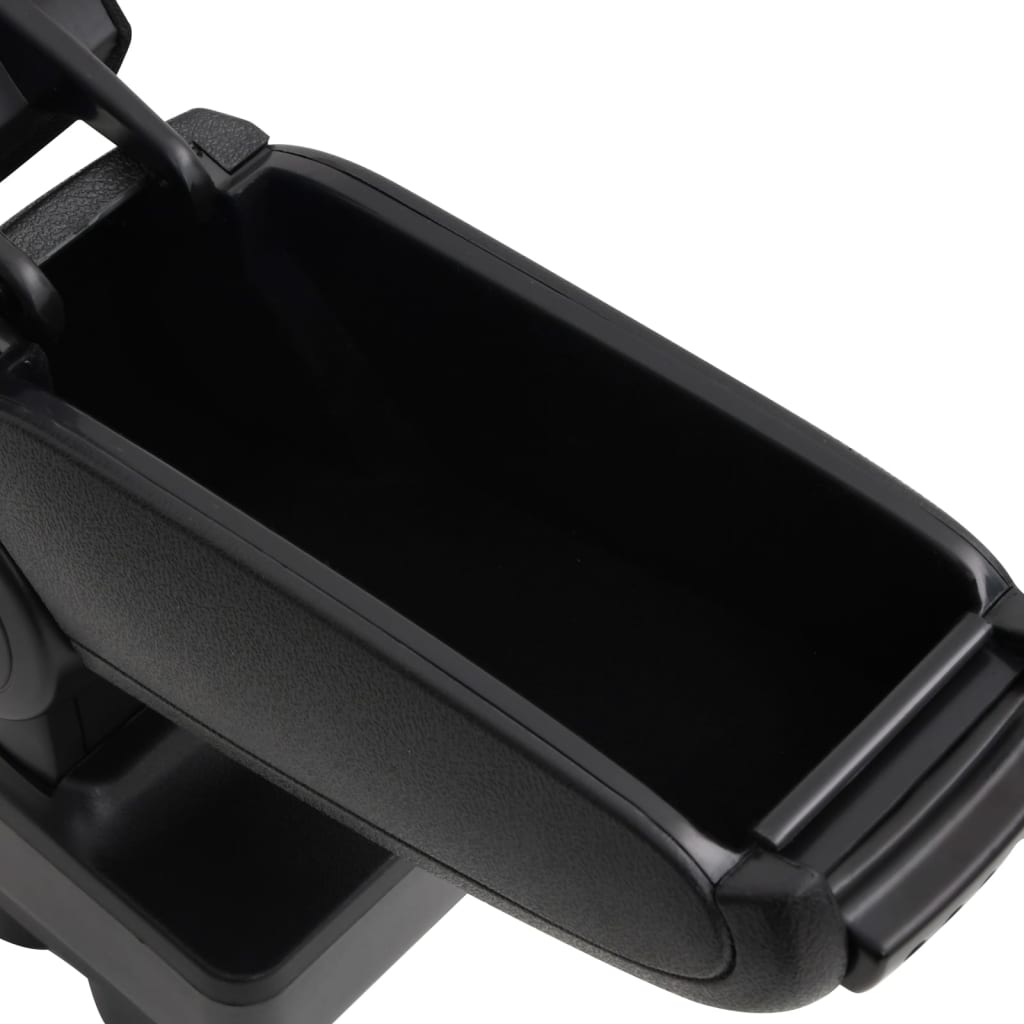 Naslon za ruke za automobil crni 12 x 36 x (33,5 - 48) cm ABS