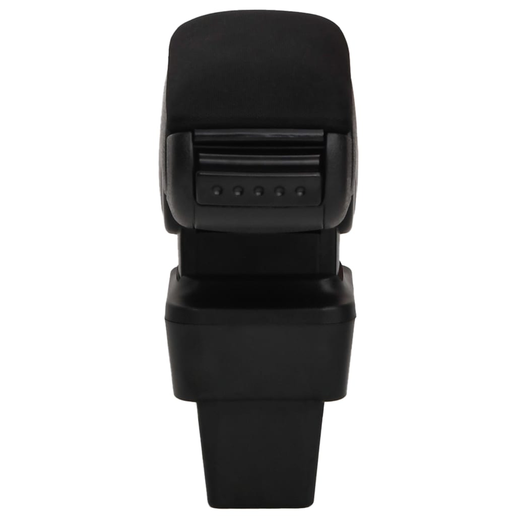 Naslon za ruke za automobil crni 13 x 34 x (33 - 46) cm ABS