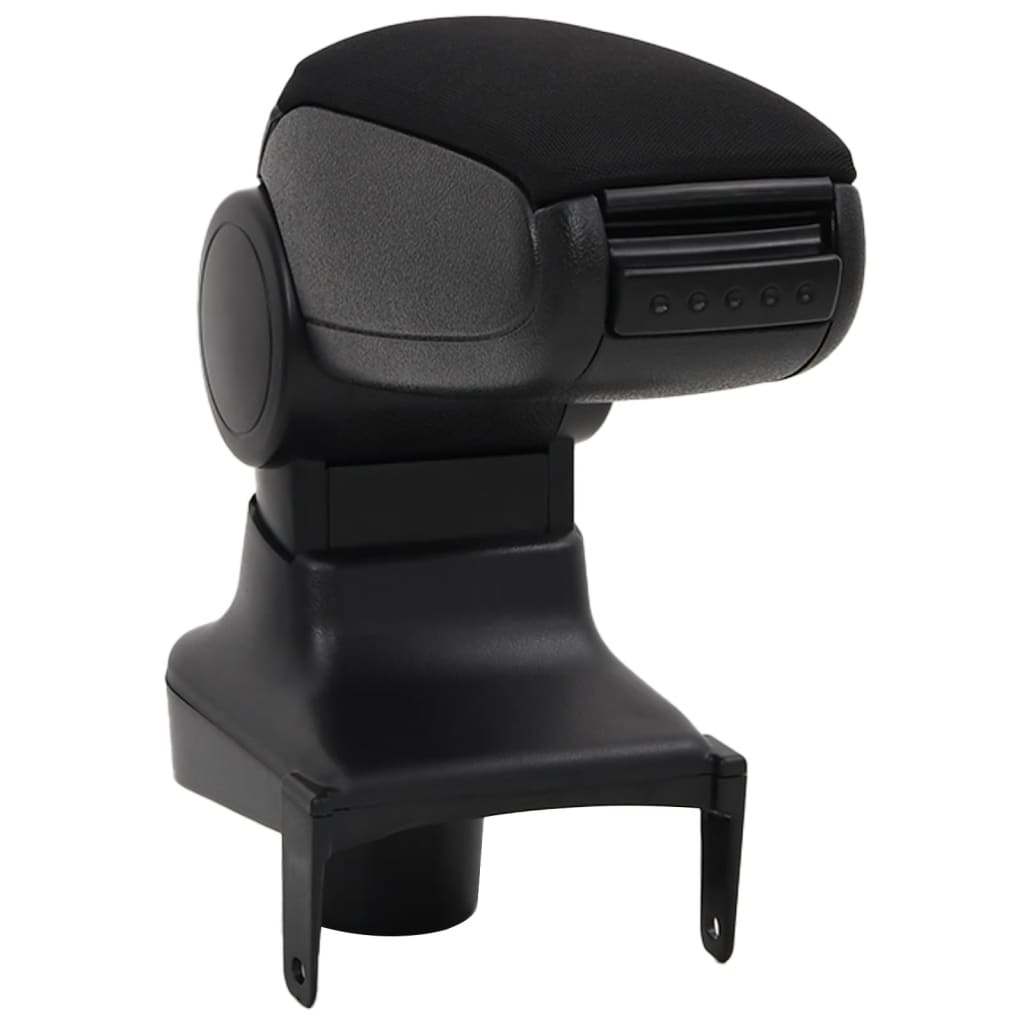 Naslon za ruke za automobil crni 15 x 35 x (30 - 47) cm ABS