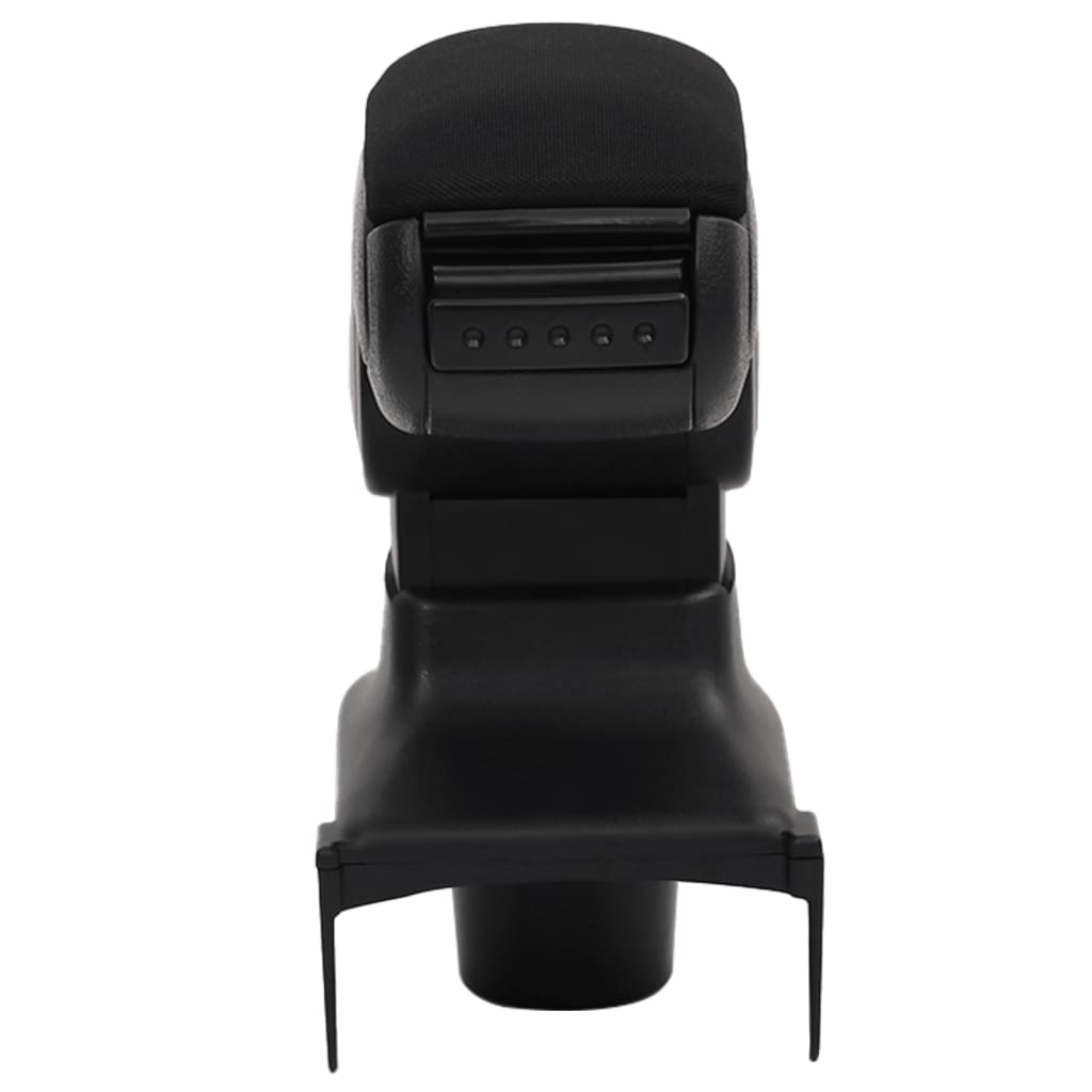 Naslon za ruke za automobil crni 15 x 35 x (30 - 47) cm ABS