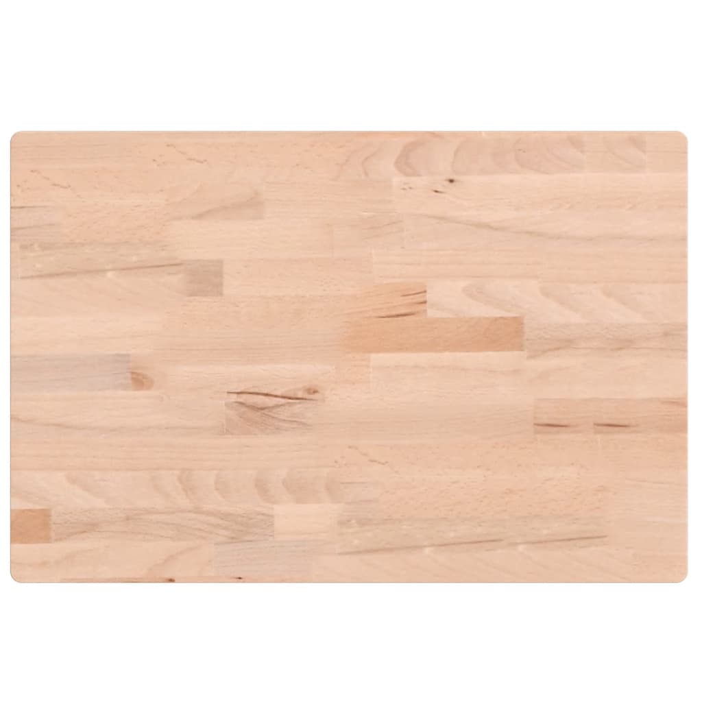 Stolna ploča 60x40x2,5 cm pravokutna od masivne bukovine