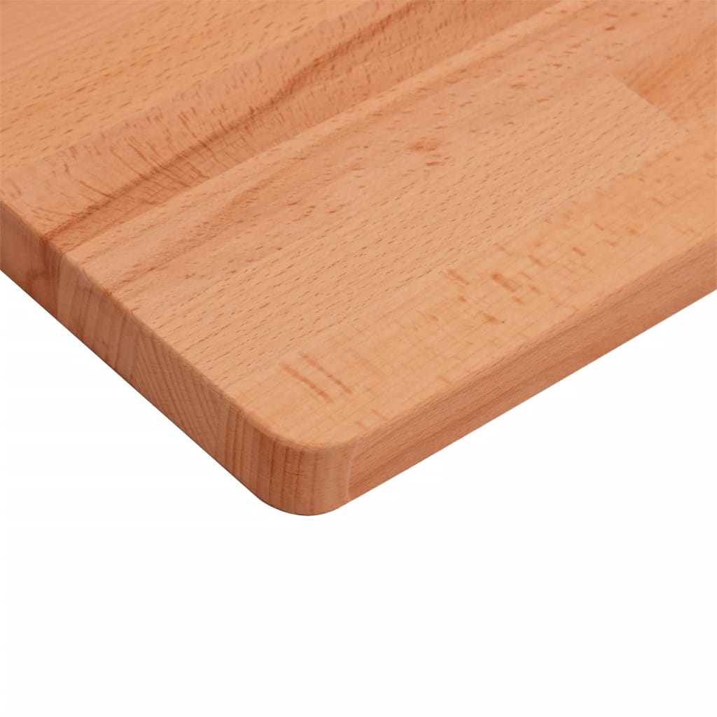 Stolna ploča 80x40x1,5 cm pravokutna od masivne bukovine