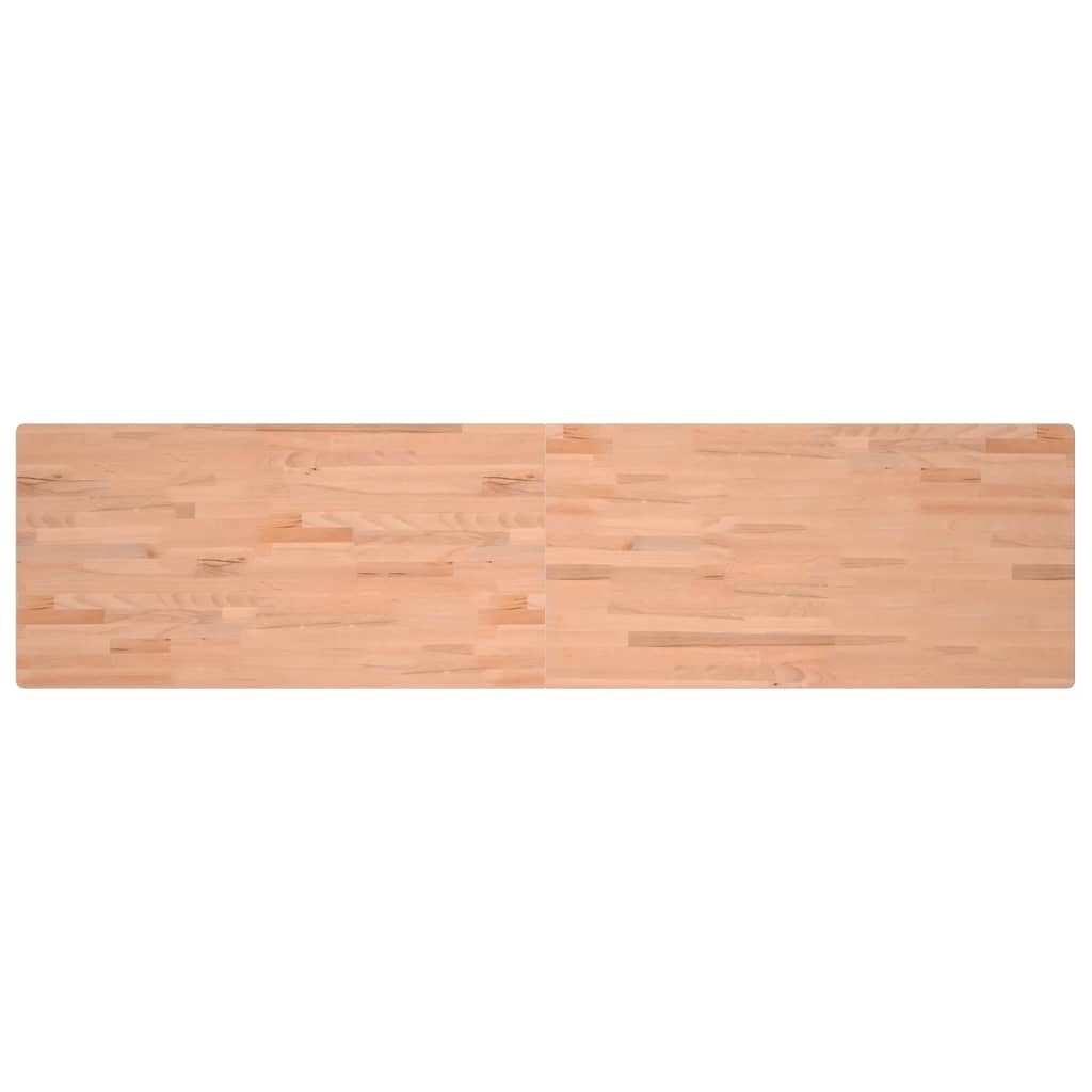 Radni stol 220x55x81,5 cm od masivne bukovine i metala