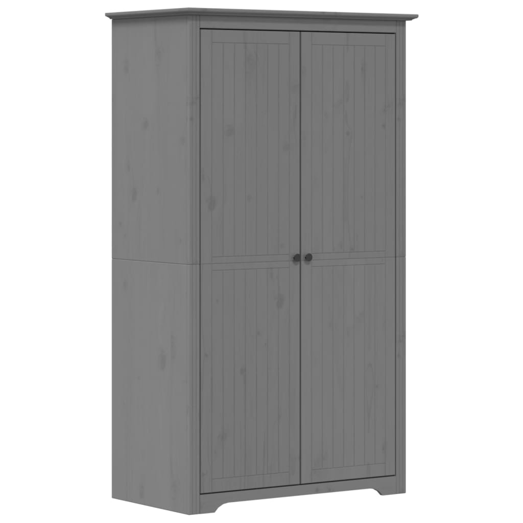 Ormar BODO sivi 99 x 53,5 x 173 cm od masivne borovine