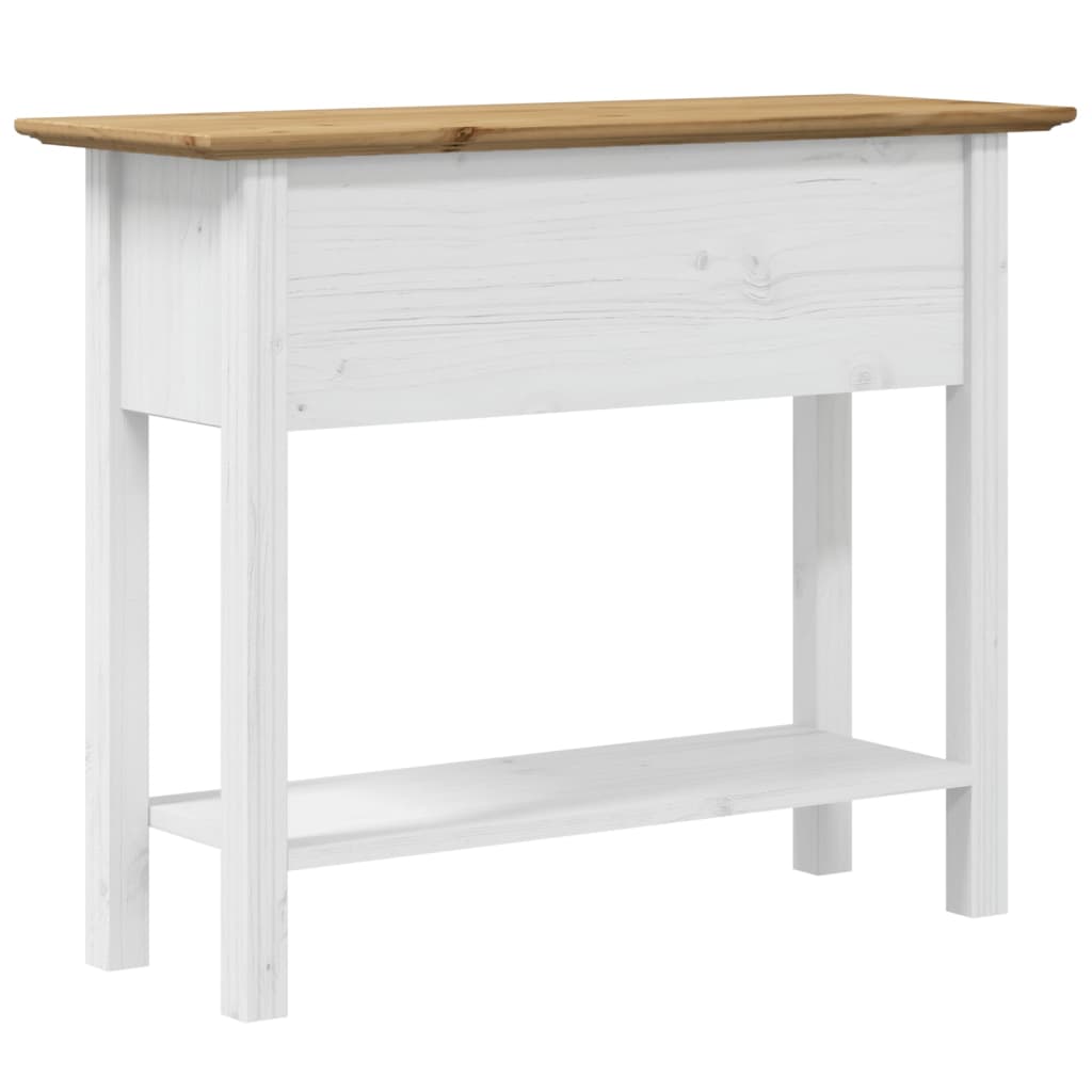 Konzolni stol BODO smeđi 91 x 35 x 74 cm od masivne borovine