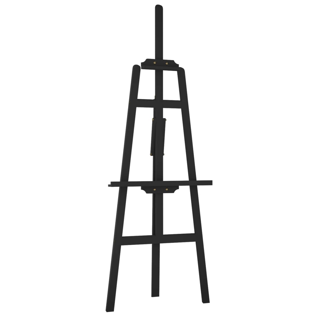 Štafelaj crni 53,5 x 95 x 127 cm od masivne borovine