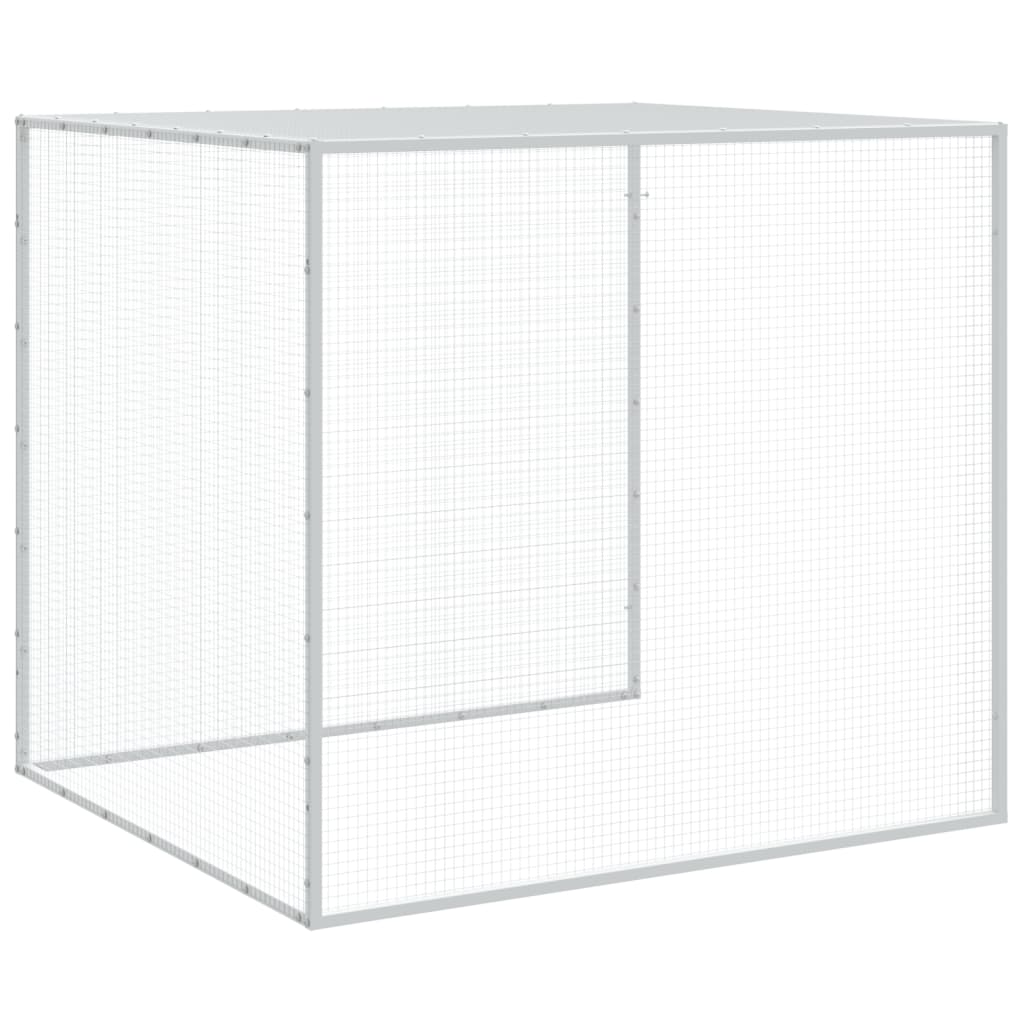 Kavez za kokoši s krovom antracit 803x98x90 cm pocinčani čelik