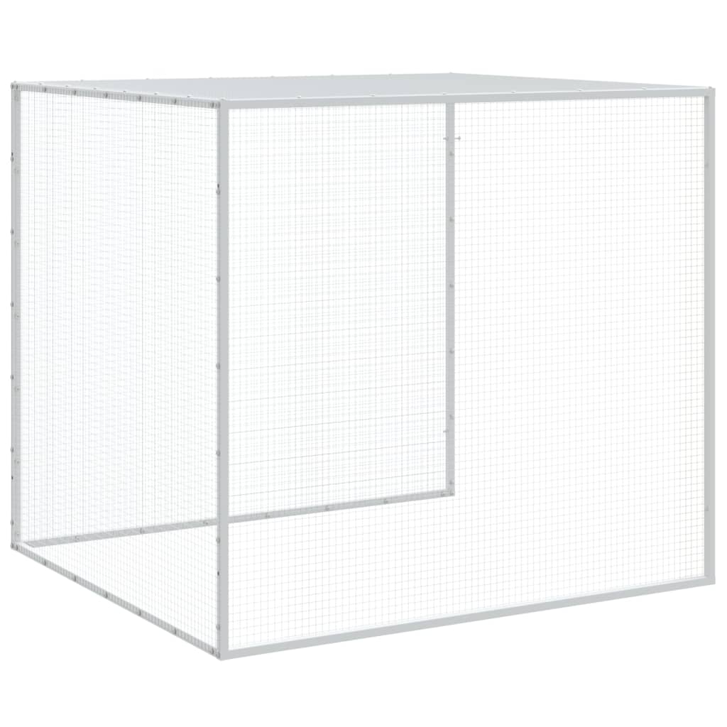 Kavez za kokoši s krovom antracit 1003x98x90 cm pocinčani čelik