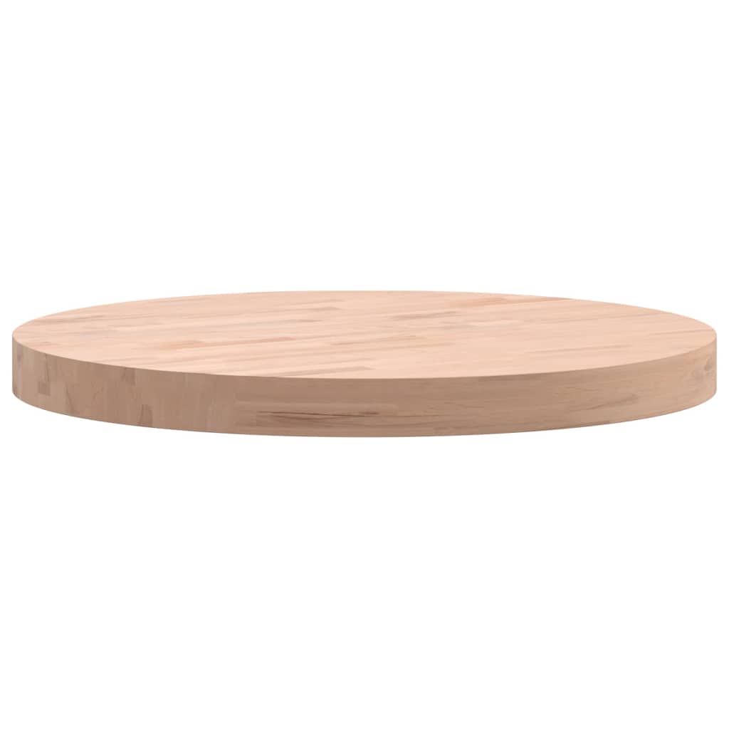 Stolna ploča Ø50x4 cm okrugla od masivne bukovine