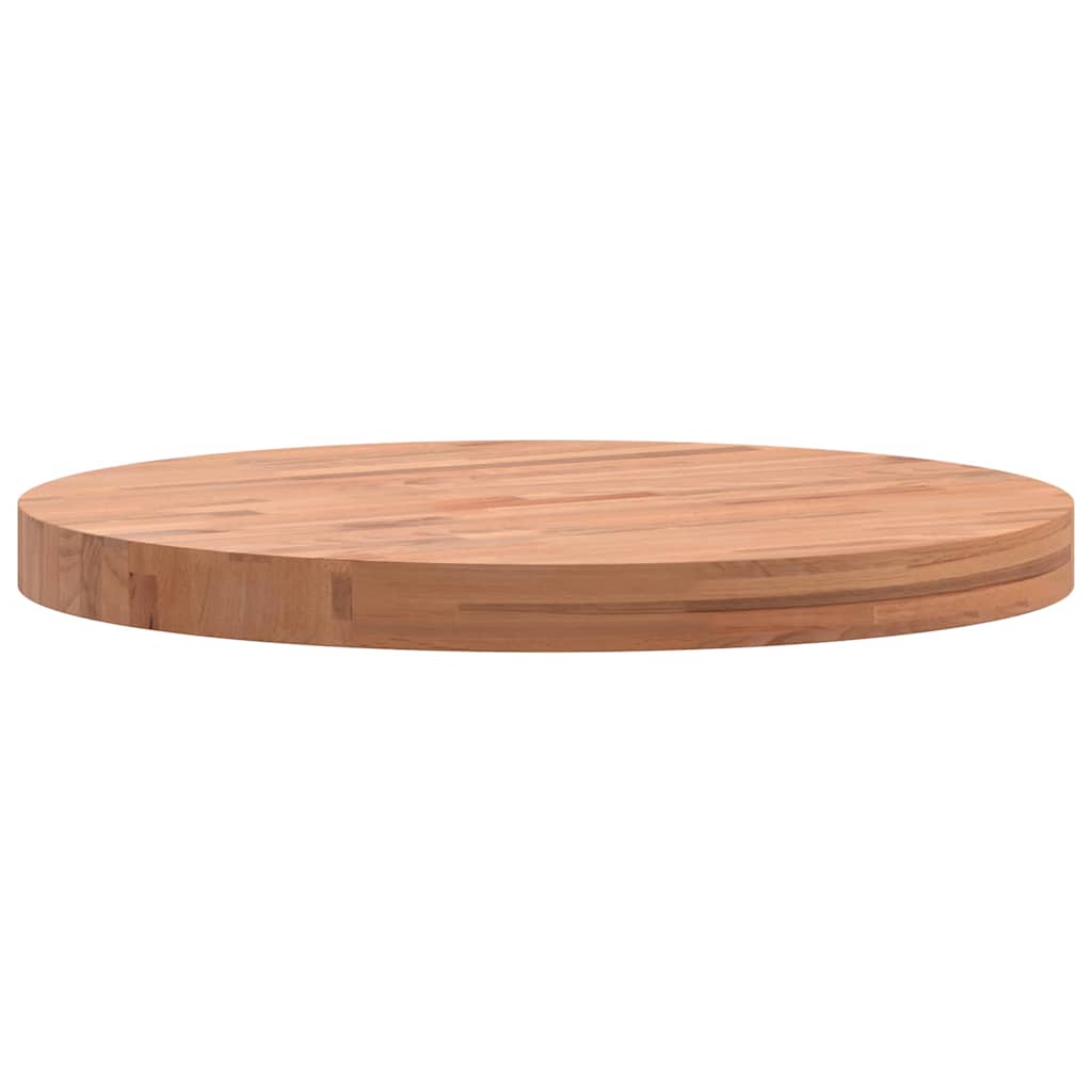Stolna ploča Ø50x4 cm okrugla od masivne bukovine