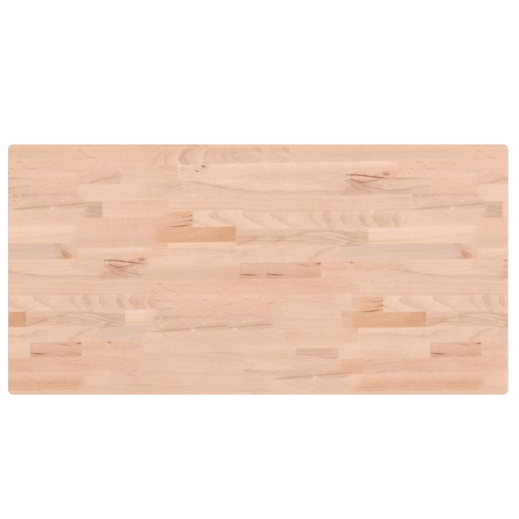 Kupaonska radna ploča 100 x 50 x 2,5 cm masivna bukovina