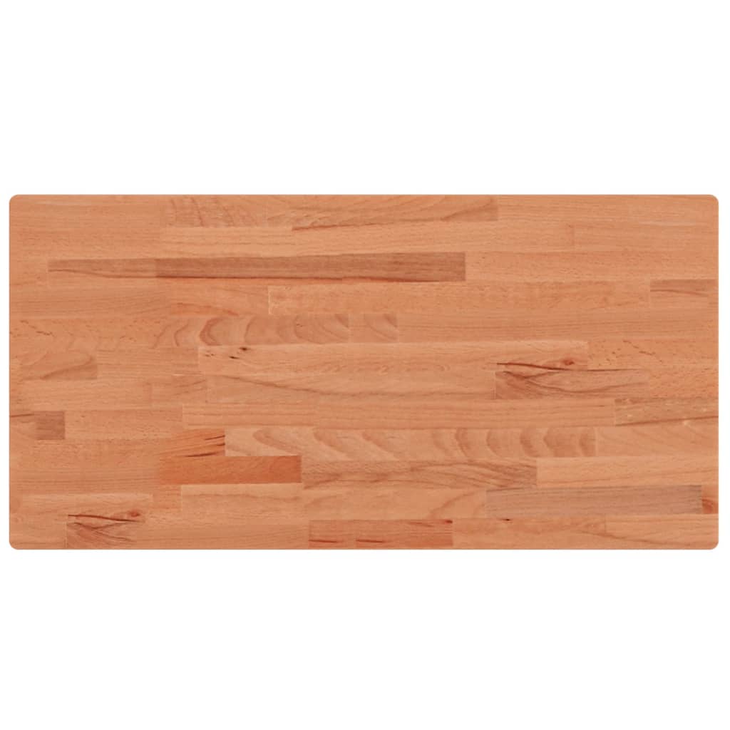 Kupaonska radna ploča 100x50x1,5 cm masivna bukovina