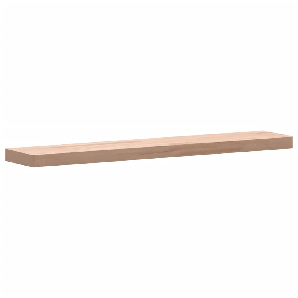 Zidna polica 100x20x4 cm od masivne bukovine