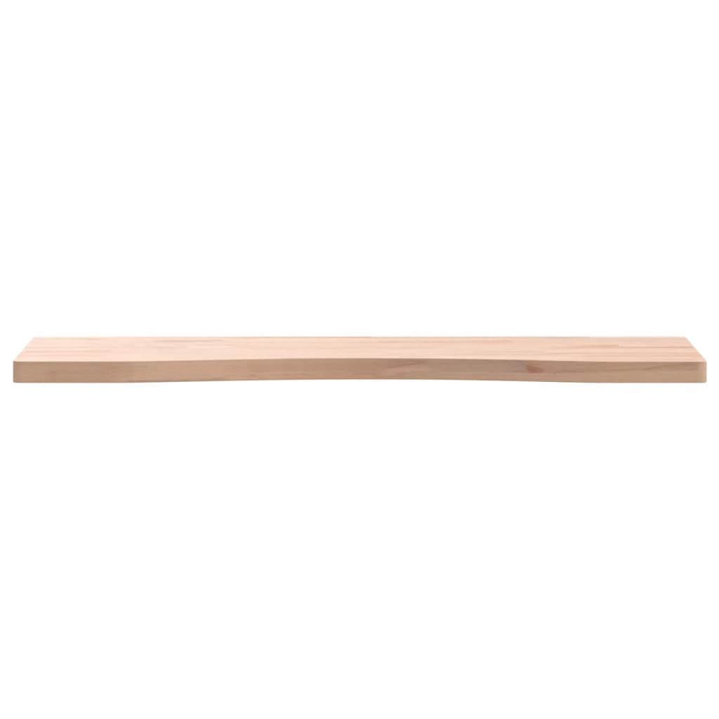 Ploča za radni stol 80x(36-40)x2,5 cm od masivne bukovine