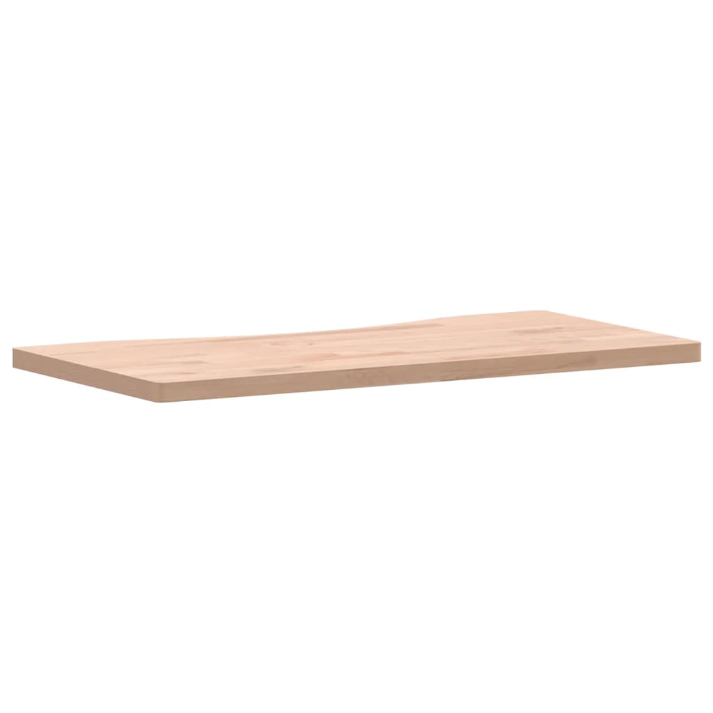 Ploča za radni stol 80x(36-40)x2,5 cm od masivne bukovine