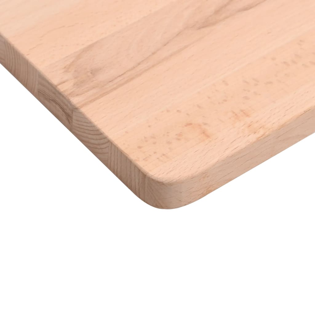 Ploča za radni stol 80x(36-40)x2,5 cm od masivne bukovine