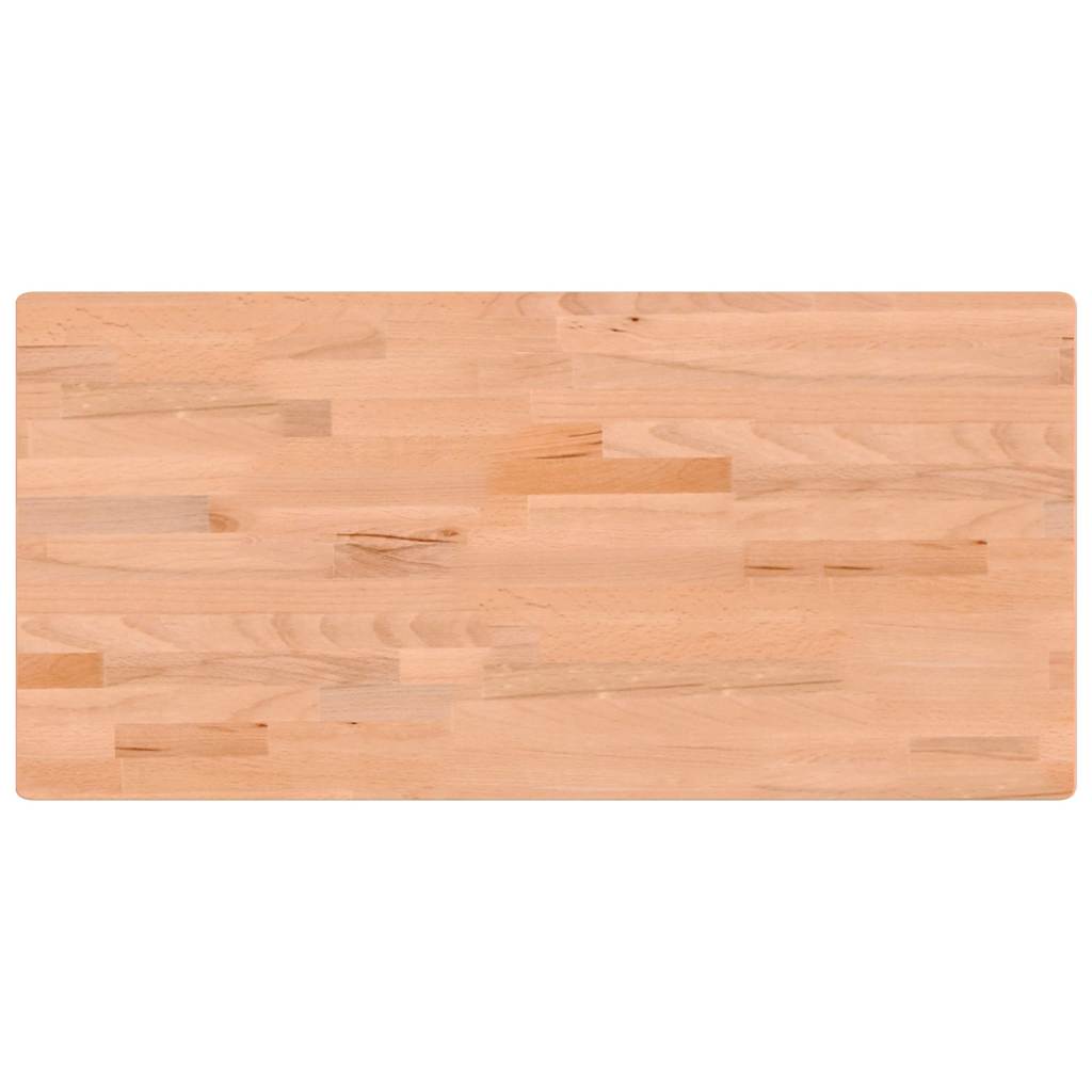 Ploča za radni stol 115 x 55 x 2,5 cm od masivne bukovine